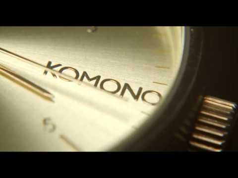KOMONO watch product video
