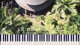 Cro - Victoria&#39;s Secret (Easy Piano Tutorial + Sheets)
