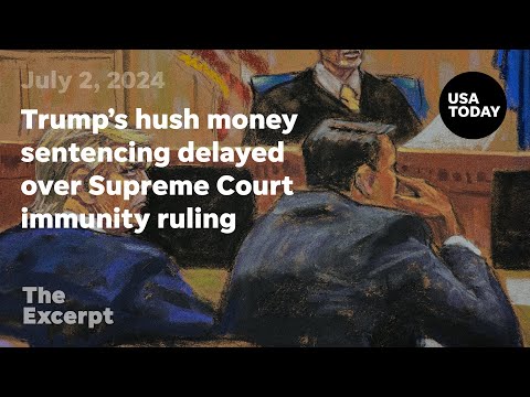 Trump's hush money sentencing delayed after Supreme Court immunity ruling The Excerpt