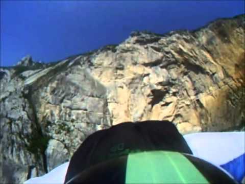 Base Jump - Bonde da Lenha - EuroTrip 2010 Primeira parte.