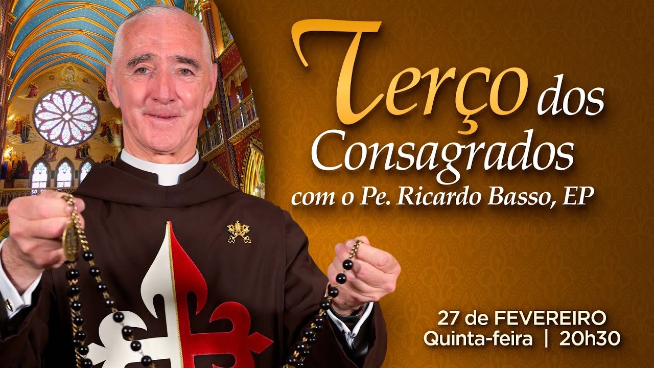 Terço dos Consagrados | Pe. Ricardo Basso #170. Mistérios gloriosos