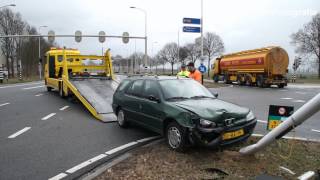 preview picture of video 'Opnieuw ongeval na misverstand kruising Lichtmis'