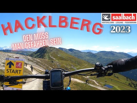 Der schönste naturbelassene MTB Trail in Österreich ? | Hacklbergtrail | Saalbach Hinterglemm 2023