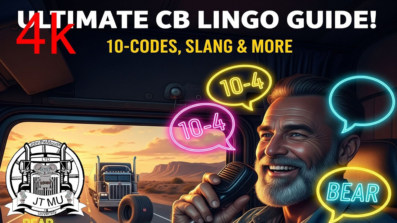 The Ultimate Guide to Trucker CB Radio Lingo 10 Codes, Slang, and Road Culture in 4K