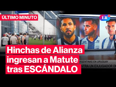 🚨Hinchas de ALIANZA LIMA INGRESAN POR LA FUERZA a MATUTE tras denuncia de ABUSO S*XUAL | #LR