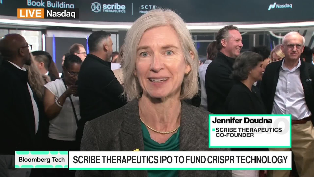 Jennifer Doudna: "AI Doesn't Replace Scientists" - Bloomberg Technology