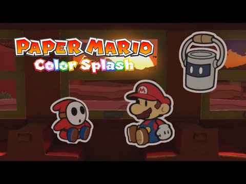 Shy Guy Story: Sunset Express - Paper Mario Color Splash
