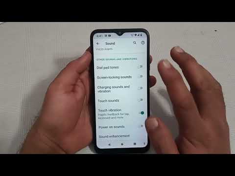 how to enable touch vibration in Motorola g22, Motorola mobile mein touch vibration enable kaise kar
