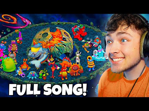 COMPLETE SPACE ISLAND PLAYTHROUGH IN DAWN OF FIRE! (My Singing Monsters)