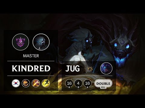 Kindred Jungle vs Rek'Sai - KR Master Patch 9.8