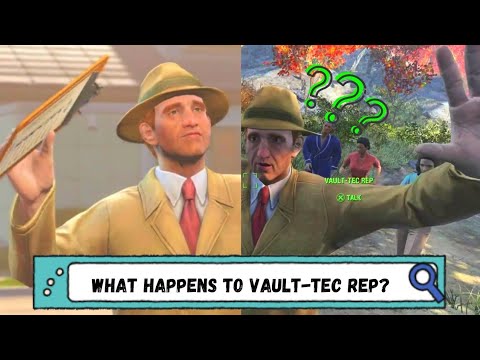 What Happens To "Vault-Tec Rep" in Fallout 4