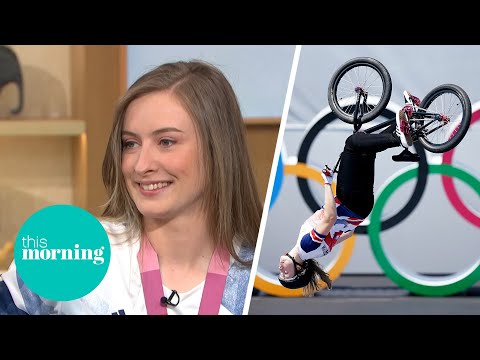 Olympic BMX Gold Medalist Charlotte Worthington Hopes She Inspires Young Girls | This Morning