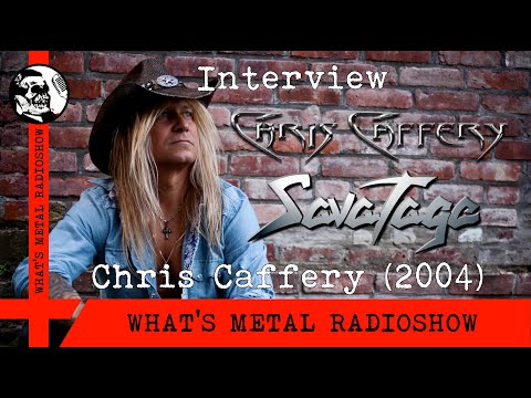 Interview CHRIS CAFFERY/SAVATAGE 2004 - Chris rocks, Savatage blocks