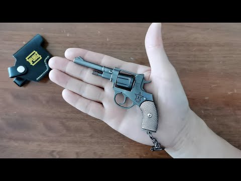 Mini R1895 Revolver Keychain Unboxing 2023 - PUGB Toy Gun