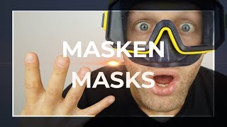 TAUCHERMASKE Test: 4 WICHTIGE PUNKTE beim TAUCHERBRILLENKAUF - SCUBA MASK test: 4 IMPORTANT FACTS!