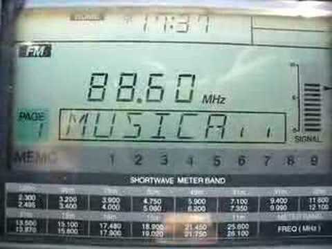 FM-DX 18.07.2007 e-skip R.C.S.Network Italy -RDS: MUSICA . .