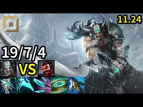 Tryndamere Top vs Graves - KR Master | Patch 11.24