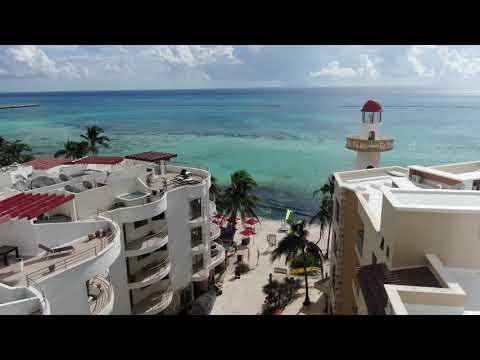 Playa Del Carmen From The Sky
