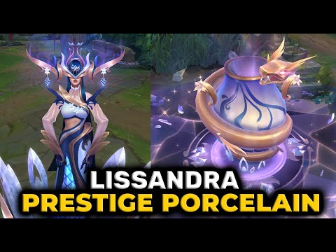 Prestige Porcelain Lissandra Skin Preview - League of Legends