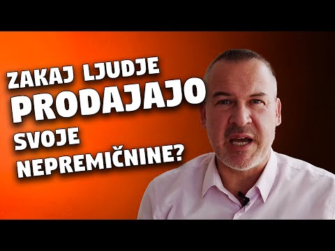 Zakaj se posameznik odloči za prodajo nepremičnine?