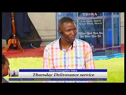 NENO EVANGELISM THIKA Live Stream