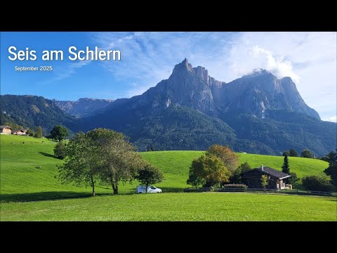 Gleitschirmflug an der Seiser Alm