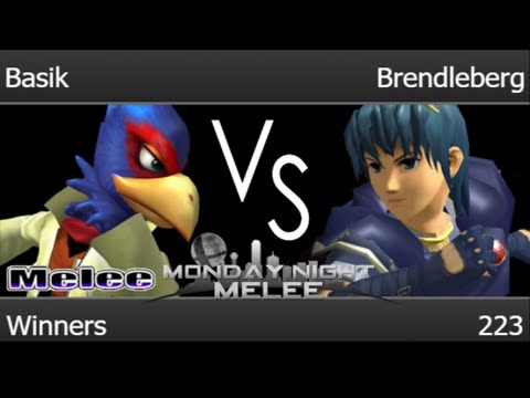 MNM 223 - Basik (Falco) vs Brendleberg (Marth) Winners - Melee