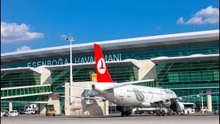 Ankara Airport Turkey. 2 min short walking vlog #ankara #ankaraairport