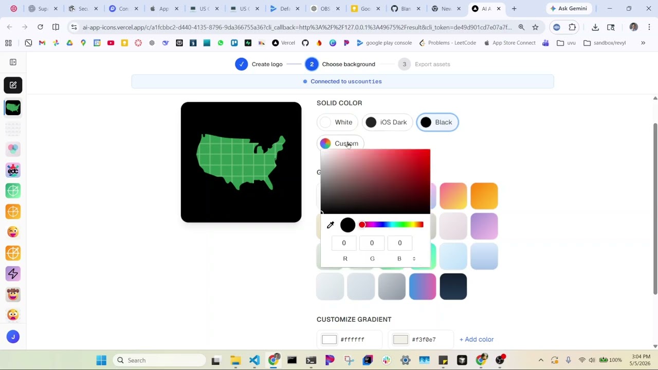 AI App Icons Demo Thumbnail