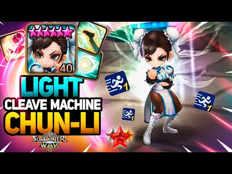 LIGHT CHUN-LI LOOKS CRAZY - Summoners War
