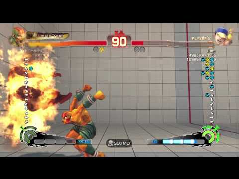 SSF4 AE YHCmochi(Dhalsim) Vs utmr (Yun)