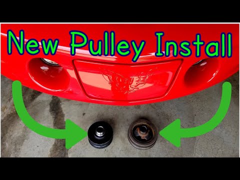 How to install underdrive pulley LS1 Trans Am WS6
