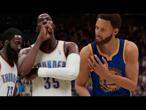 NBA 2K21 Steph Curry My Career Ep. 8 - Showdown vs the Big 3 Thunder!