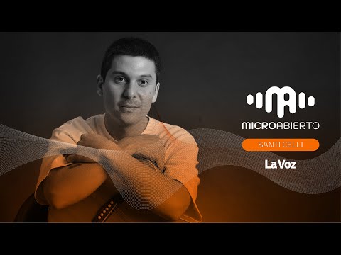 Santi Celli adelanta su álbum con "Incomprendida" y "Ya ni mis amigos me contestan" l MicroAbierto