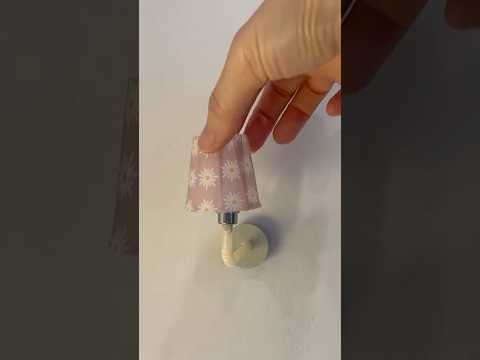 DIY mini lamp - huge impact!