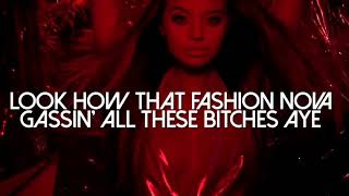 tinashe - fashion nova (lyric video)