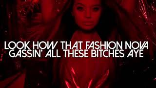 tinashe - fashion nova (lyric video)