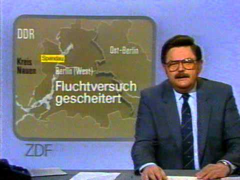 heute mit Gerhard Klarner, ZDF 25.5.1985 21.51 Uhr