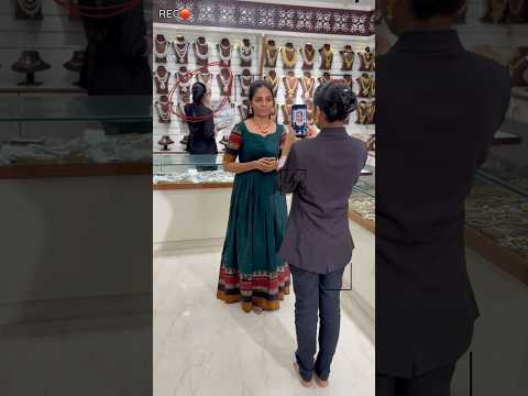 Introducing Our Stunning New Bridal Collection ❤️😂 #onegramgold #vijayaartjewellery #viralvideo