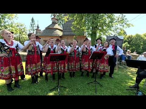 Chorkowianie w Bałuciance, występ przed cerkwią 15.08.2025