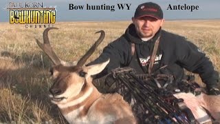Bow  hunting  Antelope over water how we hunt Pronghorn shot placement for quick kill