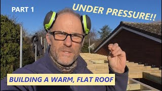 Building a flat roof using the 
