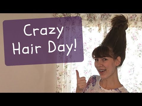 Quick and Easy Crazy Hair Day | SewBrenna