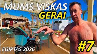 Egipte: nardymas tarp koralų ir naktinės lenktynės su taksi! 🇪🇬 | Egiptas 2026 # 7