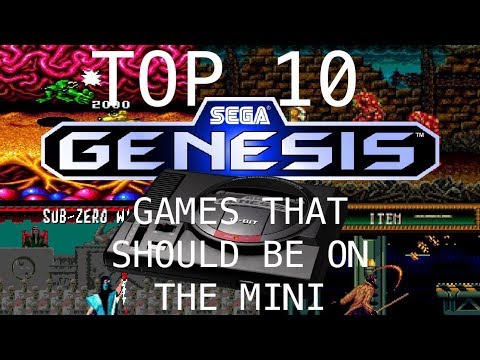 Top 10 Games That SHOULD Be On The Sega Genesis Mini