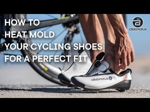 How to heat mold your carbon shell cycling shoes