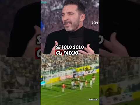 Buffon parla cosi di Maldini 😍😍❤️🖤 #calcio #milan #seriea #shortsvideo #buffon #maldini