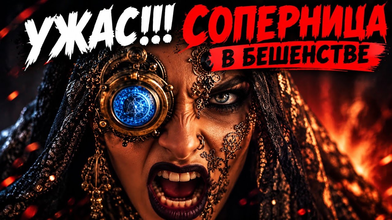 УЖАС 👹‼️ СОПЕРНИЦА В БЕШЕНСТВЕ.#гадание #таро #tarot #психология 