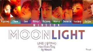 UNB (유앤비) - Moonlight (Color Coded/Han/Rom/Eng Lyrics)