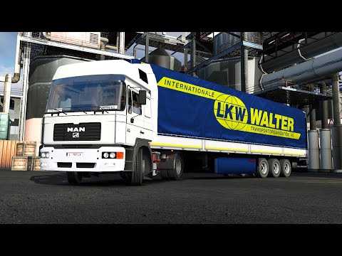 ETS2 1.35 ProMods 2.41 MAN F2000  Linz - Gorzów Wielkopolski